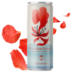 Flamboyant Sparkling Hibiscus Water